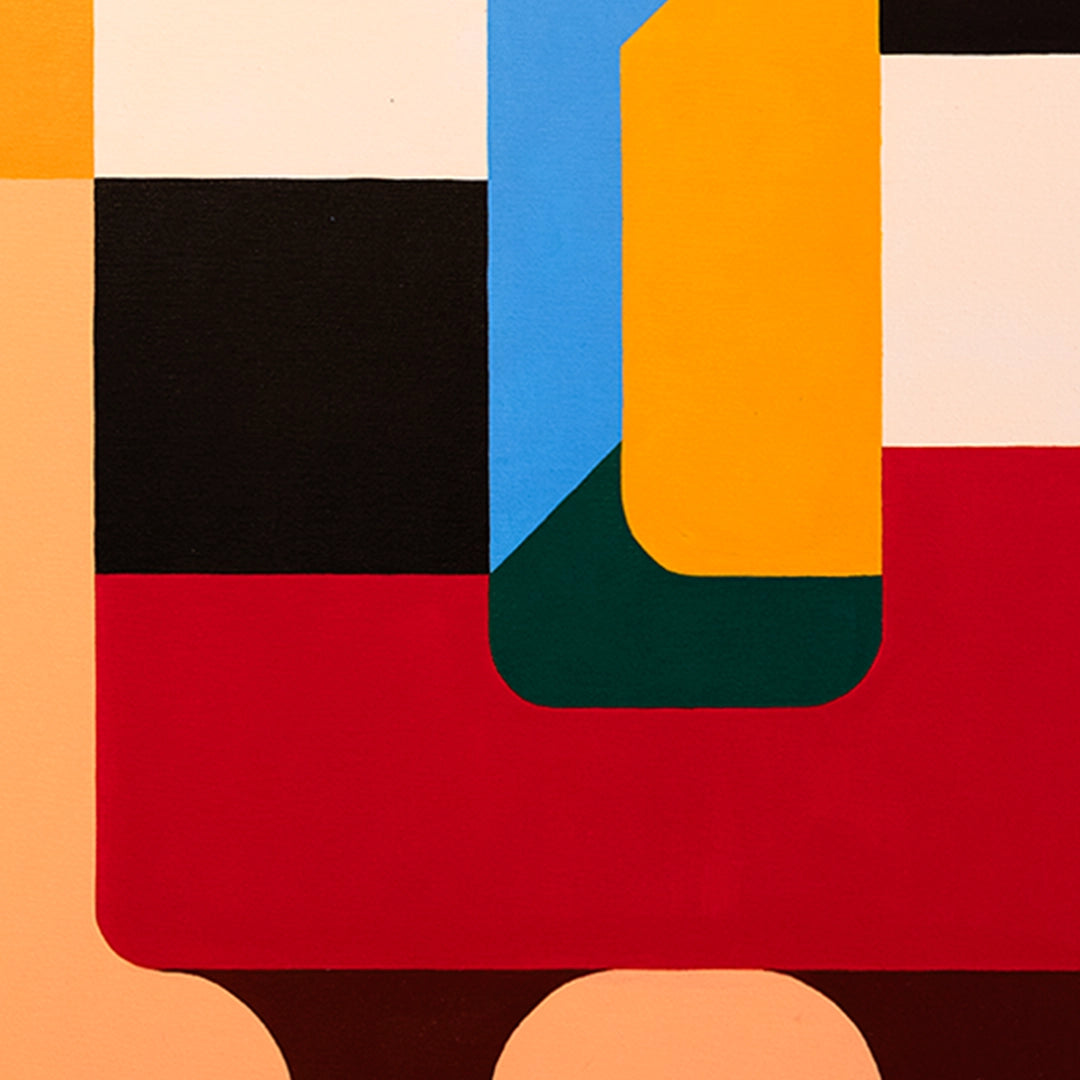 W30" x L40" painting on canvas