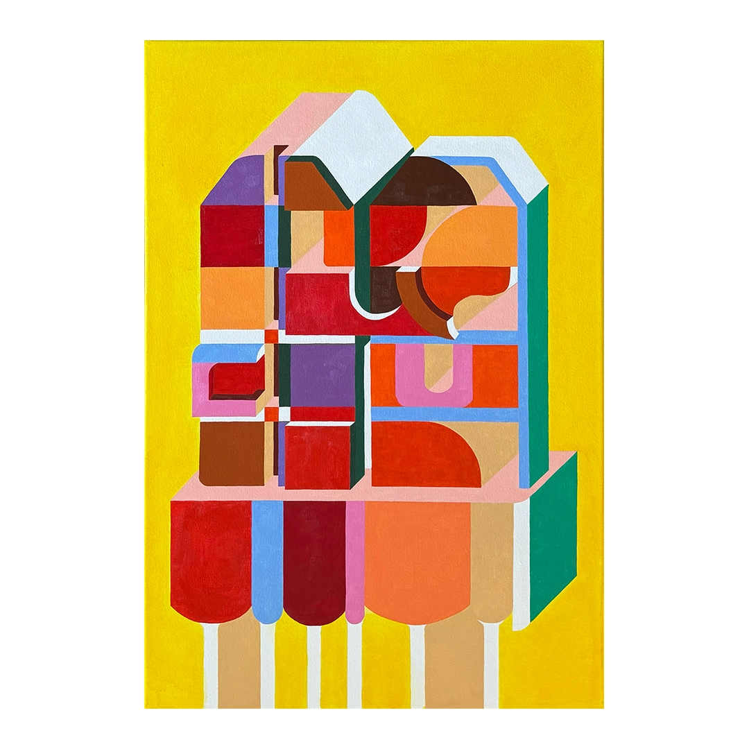 W24" x L36" painting on canvas