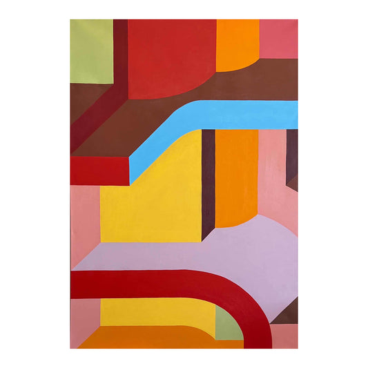 W40" x L60" painting on canvas