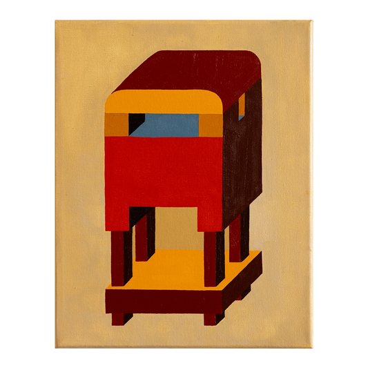 W11" x L14" painting on canvas