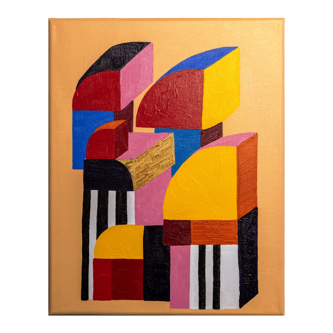 W11" x L14" painting on canvas