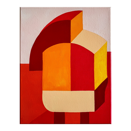 W11" x L14" painting on canvas
